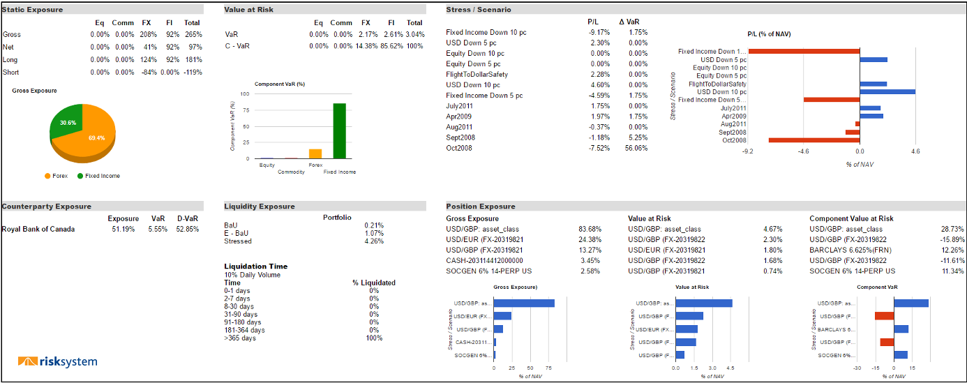 RiskSystem screenshot 2